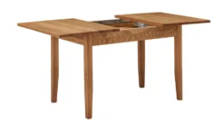 Ausziehtisch 120(160)x76cm 'Hannover' Wildeiche geölt