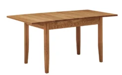 Ausziehtisch 120(160)x76cm 'Hannover' Wildeiche geölt