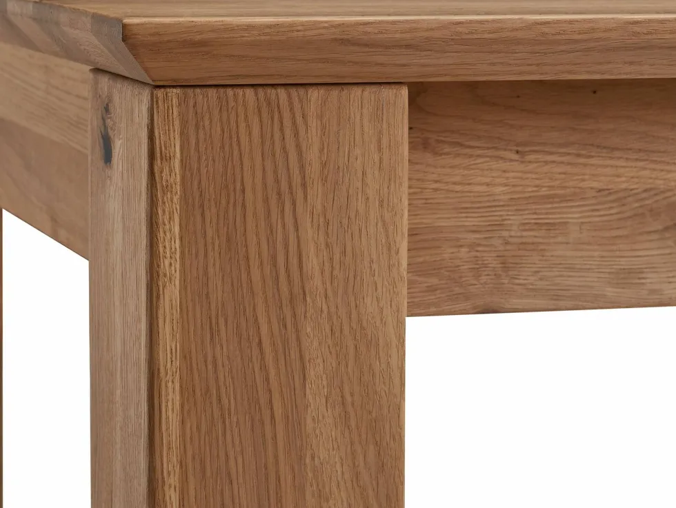 Ausziehtisch 160(230)x90cm "Leipzig" Wildeiche massiv