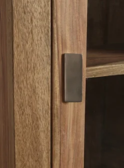 Badhochschrank 45x180cm 'Oxford' Sheesham massiv