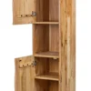 Badhochschrank 40x190cm 'Wing' Akazie massiv honig