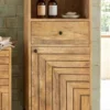 Badmidischrank 45x110cm 'Dreams' Mango massiv
