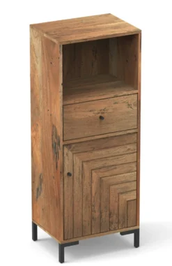 Badmidischrank 45x110cm 'Dreams' Mango massiv