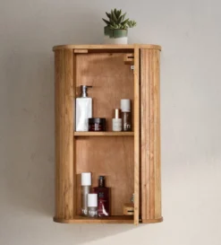Badoberschrank 44x70cm 'Atlantic' Akazie massiv