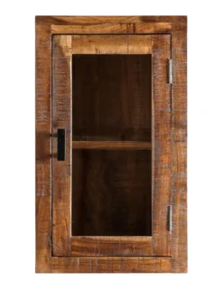 Badoberschrank 42x70cm 'Austin' Akazie massiv lackiert