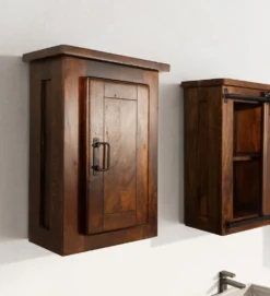 Badoberschrank 42x60cm 'Bayamo' Mango & Eisen