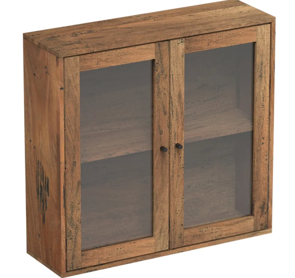 Badoberschrank 75x70cm 'Dreams' Mango massiv