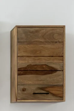 Badoberschrank 40x60cm 'Hudson' Sheesham gebeizt