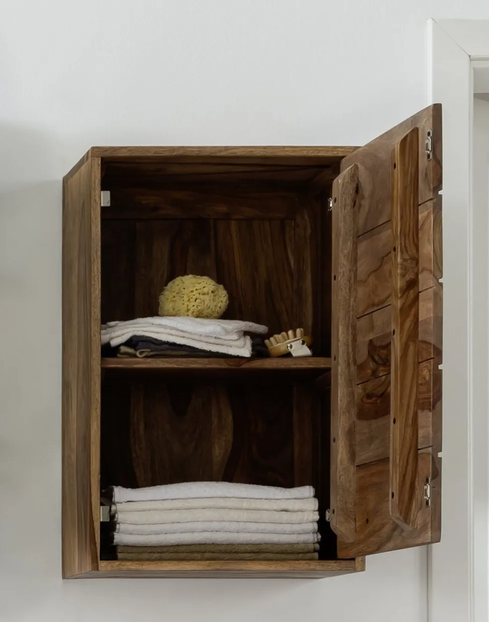Badoberschrank 40x60cm 'Hudson' Sheesham gebeizt