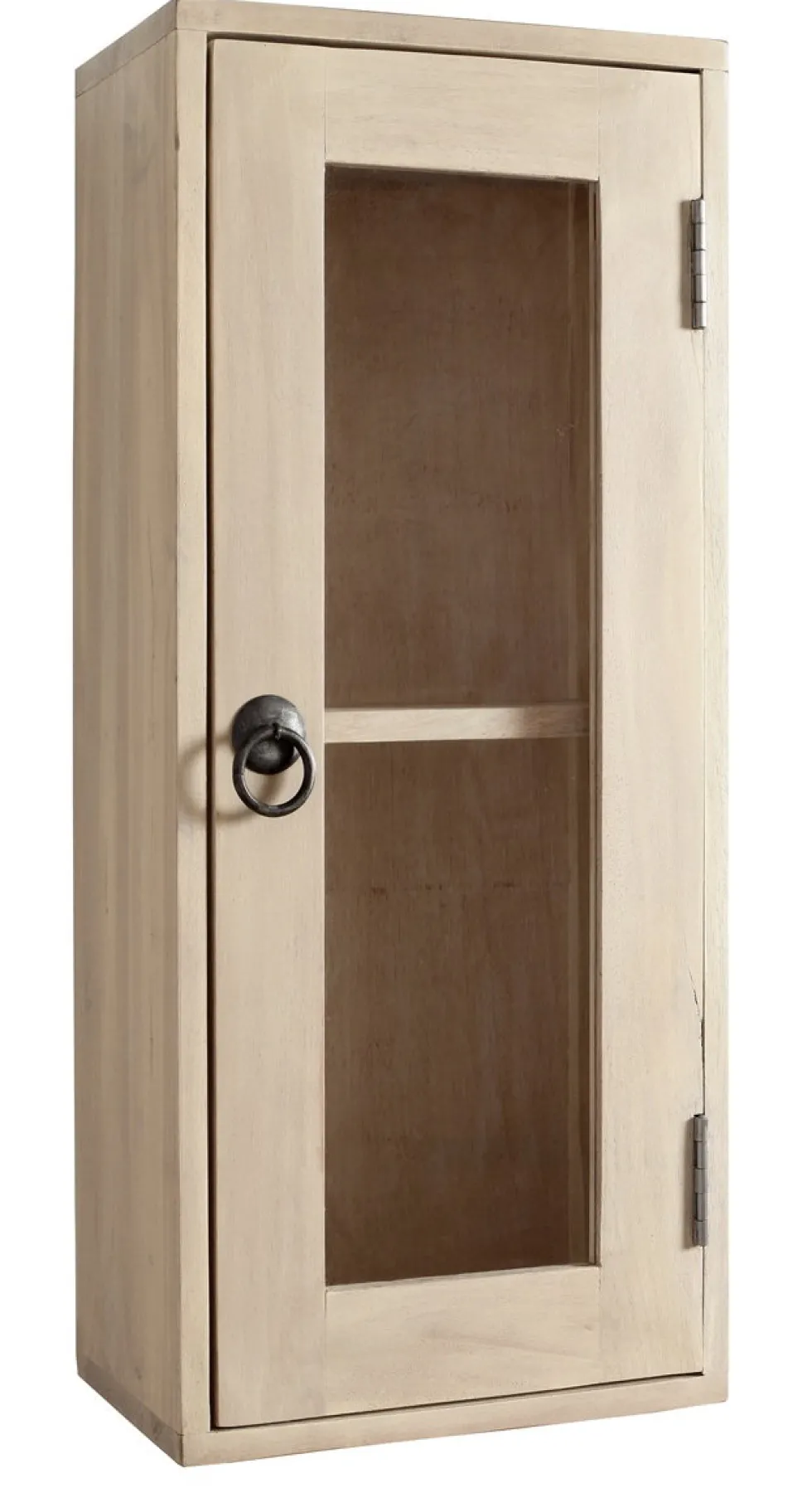 Badoberschrank 30x70cm 'Kjoto' Akazie massiv hell