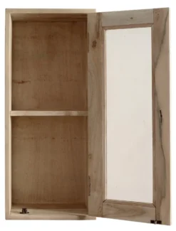 Badoberschrank 30x70cm 'Kjoto' Akazie massiv hell