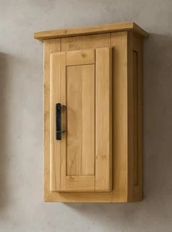 Badoberschrank 42x60cm 'Oakland' Eiche massiv geölt