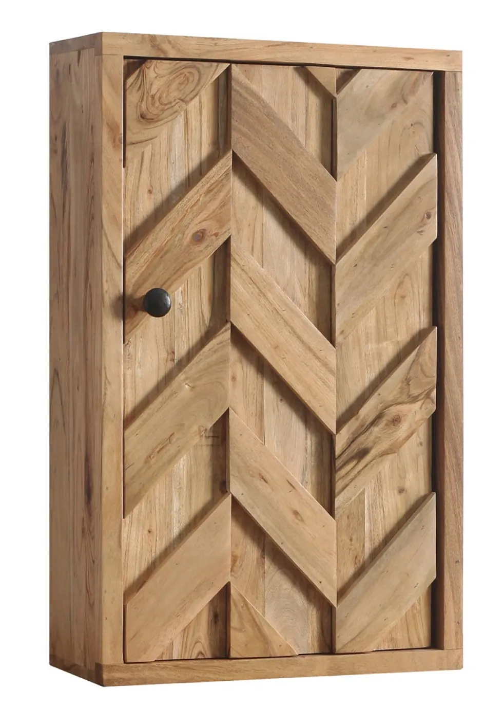 Badoberschrank 45x73cm 'Ontario' Akazie massiv