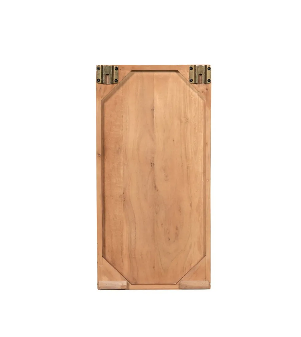 Badoberschrank 32x64cm 'Quadro' Akazie massiv