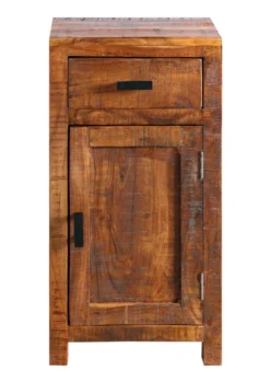 Badunterschrank 42x83cm 'Austin' Akazie massiv lackiert