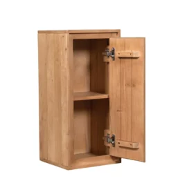 Badunterschrank 32x70cm 'Quadro' Akazie massiv hängend