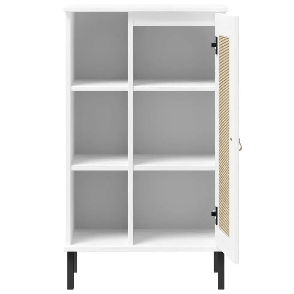 Badunterschrank 52x90cm 'Seattle' Kiefer massiv weiß