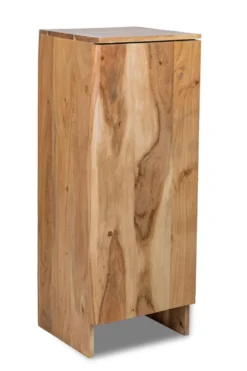 Badunterschrank 35x90cm 'Wing' Akazie honig massiv