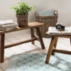 Bank/Blumenhocker 90cm "Ranch" recyceltes Holz