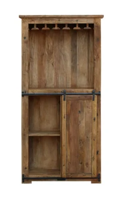 Barschrank 85x170cm 'Railroad' Mango & Eisen
