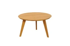 Beistelltisch "Bern" 70cm Wildeiche massiv geölt