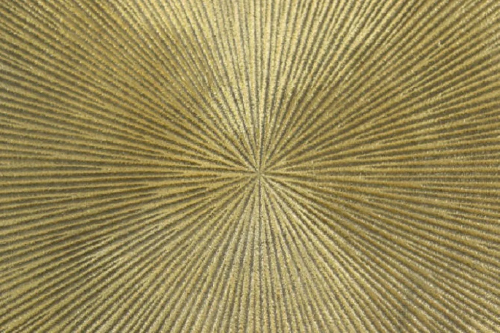 Beistelltische "Aaron" 2er-Set rund 50x50/40x40 Goldfarbig Aluminium/Eisen