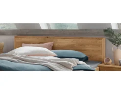 Bett Eiche "Emden" Größen und Ausführungen zur Auswahl 140x200cm Eiche hoch