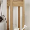 Blumensäule 30x90cm "Bayreuth" Kernbuche massiv