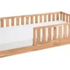 Bodenbett 90x200cm 'Frieda' Eiche geölt inkl. Lattenrost