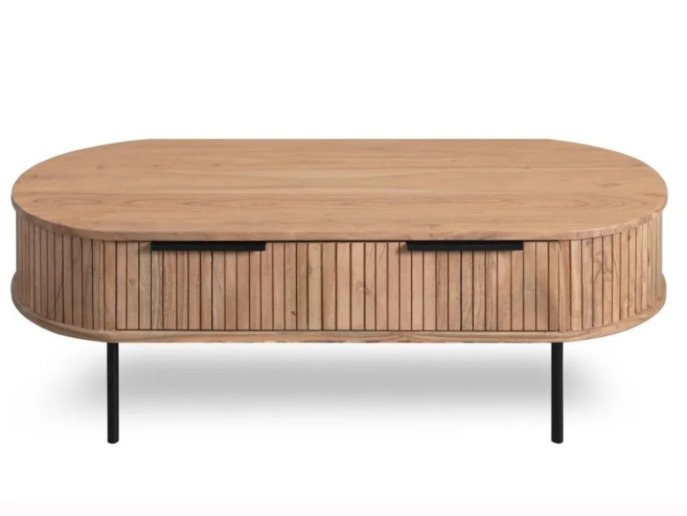 Couchtisch 118x60cm 'Atlantic' Akazie massiv