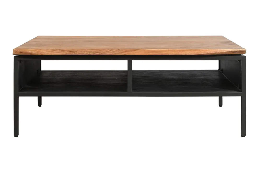 Couchtisch 111x70cm "Kuba" Akazie mit Baumkante