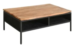 Couchtisch 111x70cm "Kuba" Akazie mit Baumkante