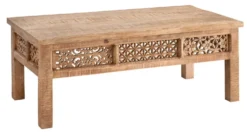 Couchtisch 120x60cm 'Shania' Mangoholz massiv