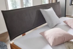 Doppelbett 'Amelie' 160x200cm Wildeiche massiv