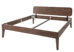 Doppelbett 'Grace III' 180x200cm Wildeiche geölt