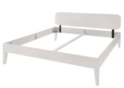 Doppelbett 'Grace III' 180x200cm Wildeiche geölt