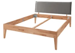 Doppelbett 'Grace V' 180x200cm Wildeiche geölt