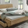 Doppelbett mit Schubkästen 'Redwood I' 180x200cm Wildeiche geölt