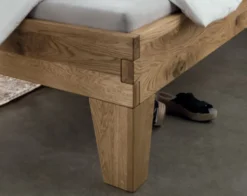 Doppelbett 'Navarra I' 180x200cm Wildeiche geölt
