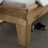 Doppelbett 'Navarra I' 200x200cm Wildeiche geölt