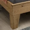 Doppelbett 'Redwood II' 180x200cm Wildeiche geölt