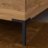 Doppelbett 180x200cm 'Jonas' Wildeiche geölt