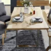 Eckbankgruppe 148x248cm "Amber II" Wildeiche massiv