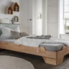 2er-Set Stapelbett 90x200cm 'Pisa' Buche massiv natur geölt