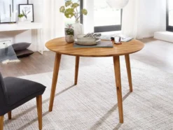 Esstisch 105cm 'Madrid' Wildeiche massiv