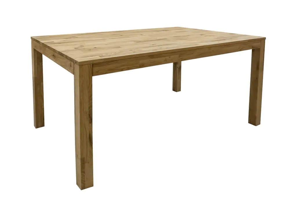 Esstisch "Lenox" 140x85cm Wildeiche massiv