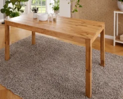 Esstisch "Lenox" 110x70cm Wildeiche massiv