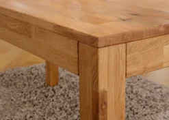 Esstisch "Lenox" 110x70cm Wildeiche massiv