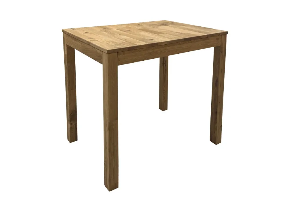 Esstisch "Lenox" 50x70cm Wildeiche massiv