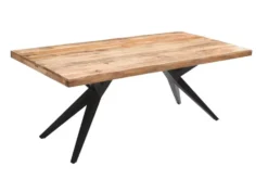 Esstisch verschiedene Größen "Xenia XIII" Mango & Design-Gestell 200 x 100 cm